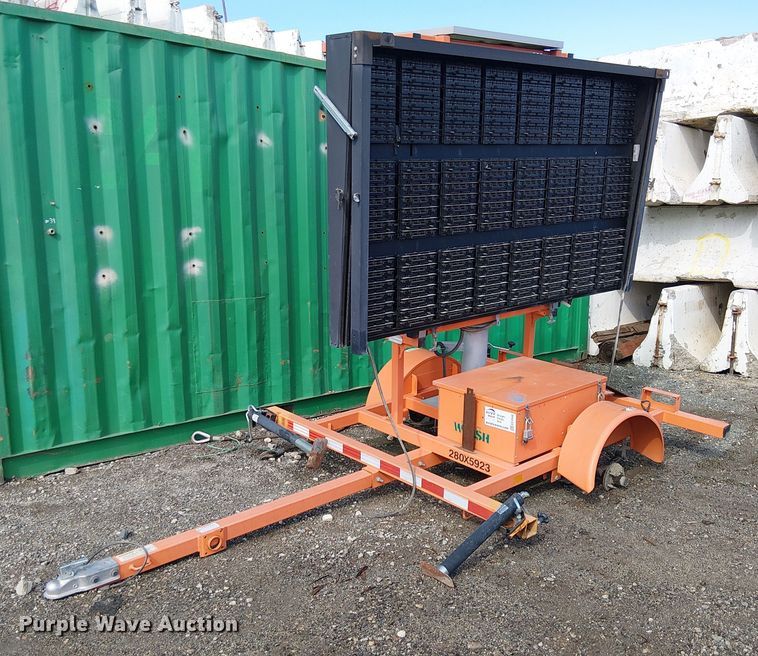 2019 Wanco WVT3 message board trailer - EE4948