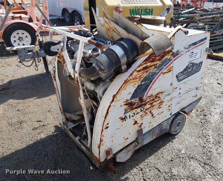 Morley M62D concrete saw - EE4951