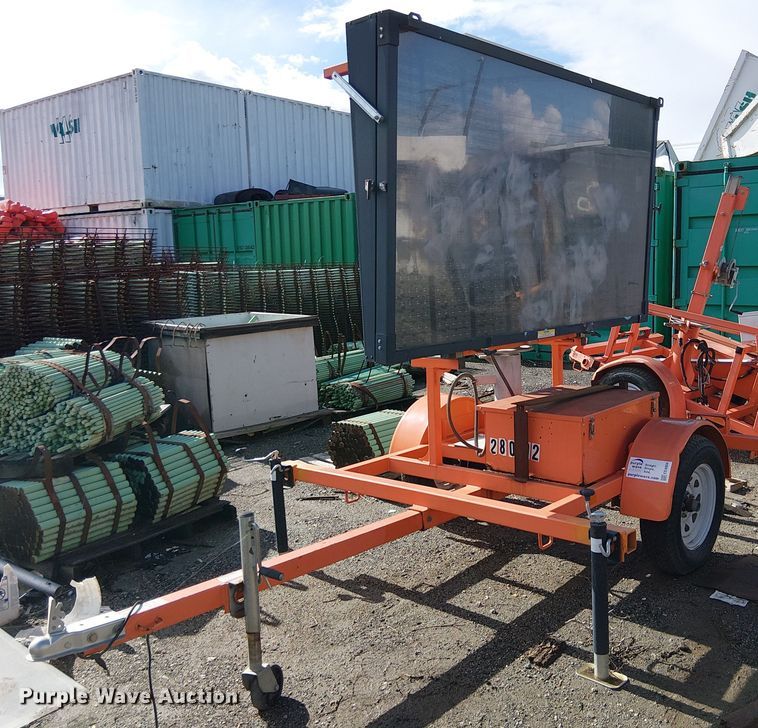 2019 Wanco WVT3 message board trailer - EE4954