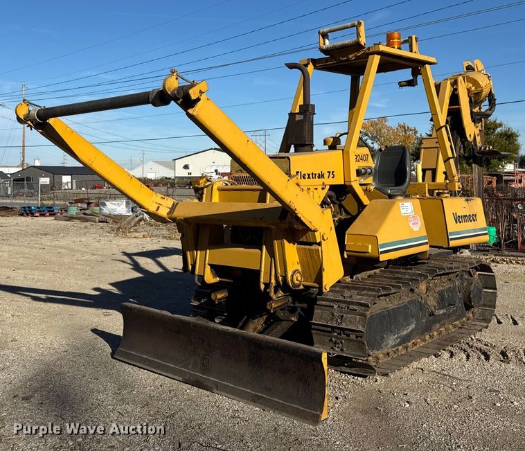 1991 Vermeer FLX75 cable plow - EF2292