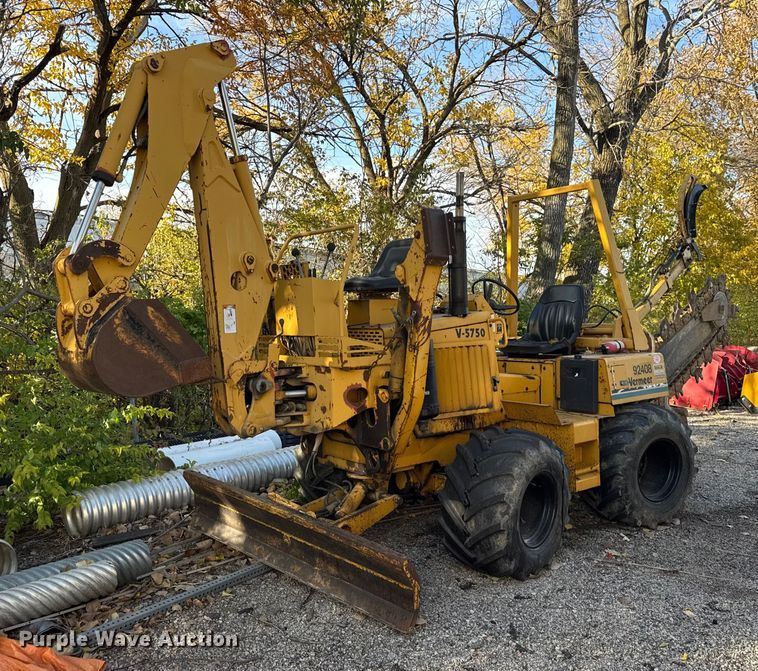 1996 Vermeer V5750 trencher - EF2293