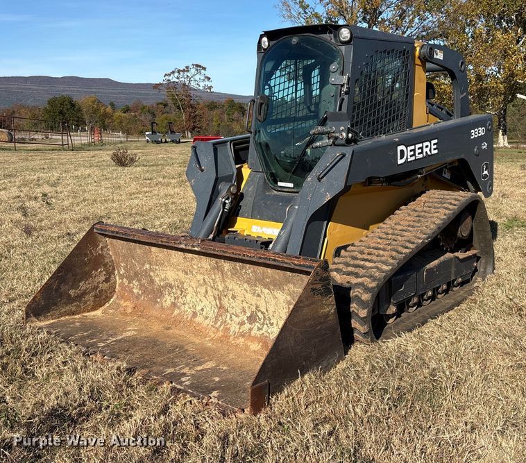 2013 John Deere 333DT tracked skid steer loader - EG8281