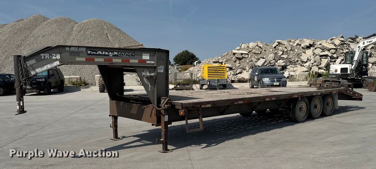 2006 Trailerman HHG8255R21 equipment trailer - EM2353