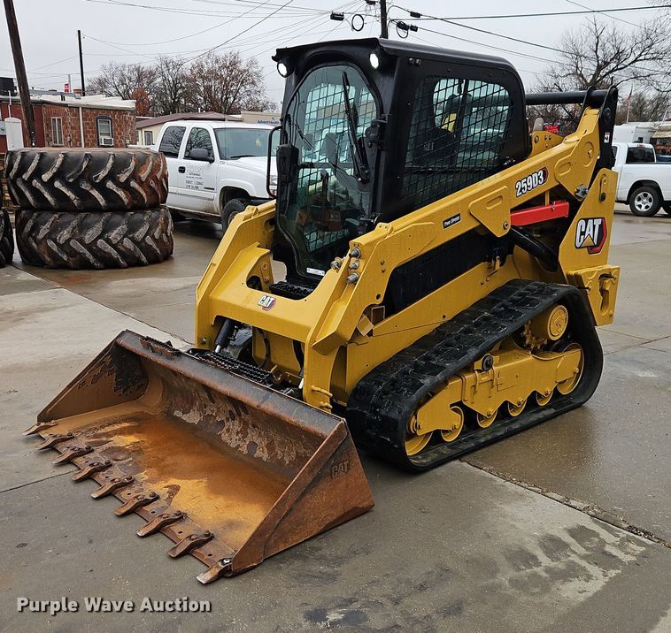 2020 Caterpillar 259D3 tracked skid steer loader - EO4858