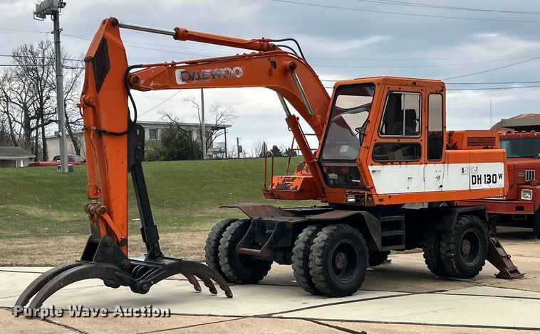 1999 Daewoo DH 130W wheeled excavator - ET6707