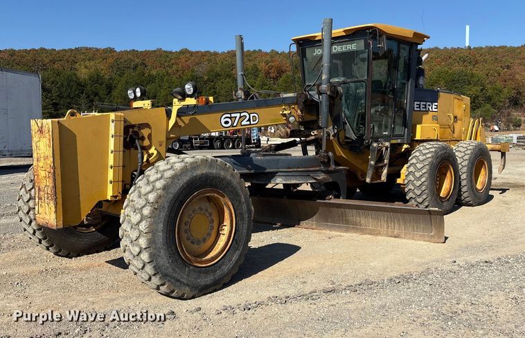 2006 John Deere 672D motor grader - ET7236