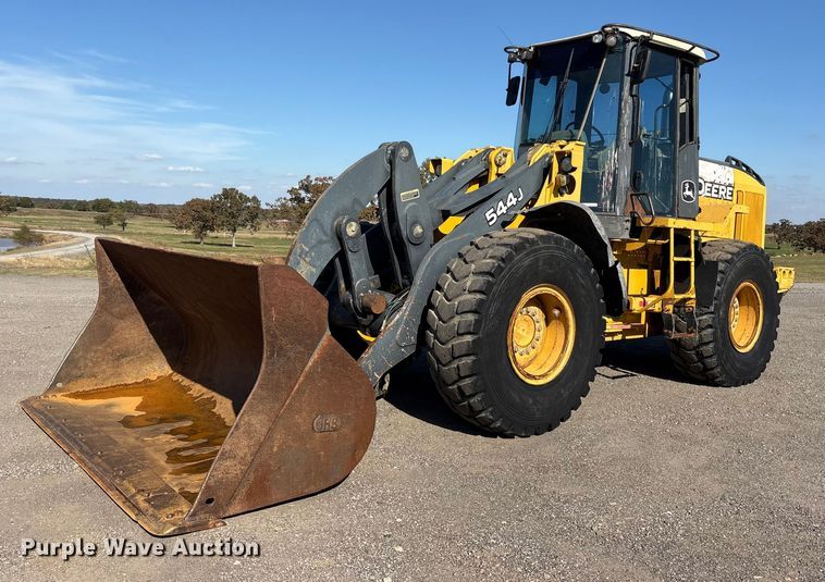 2008 John Deere 544J wheel loader - ET7247