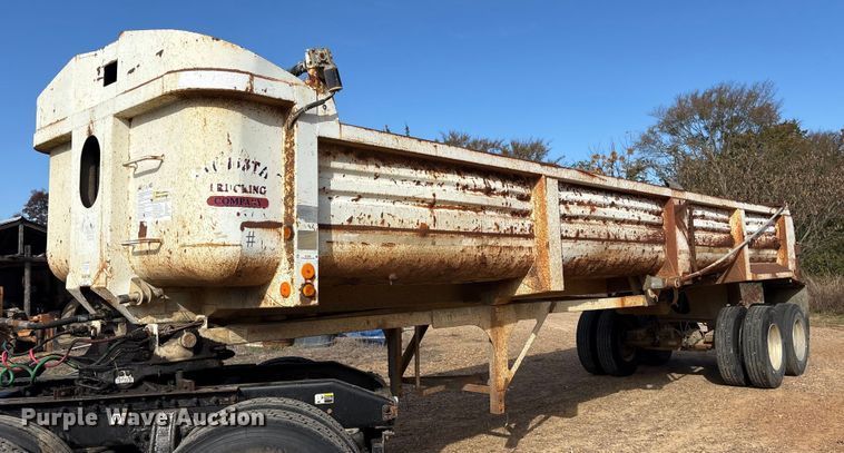 1997 Clement LW3236 end dump trailer - ET7290