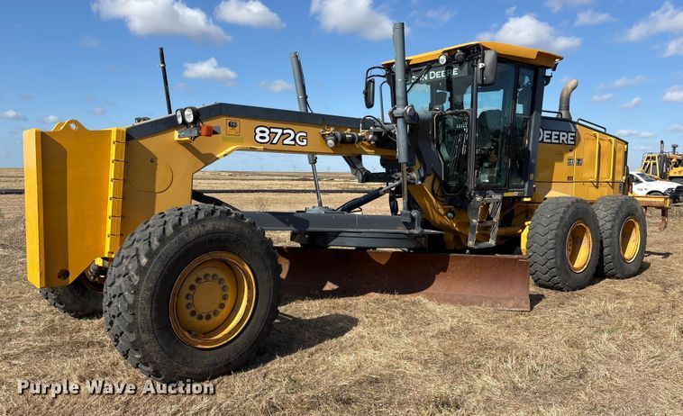 2011 John Deere 872G motor grader - ET7298