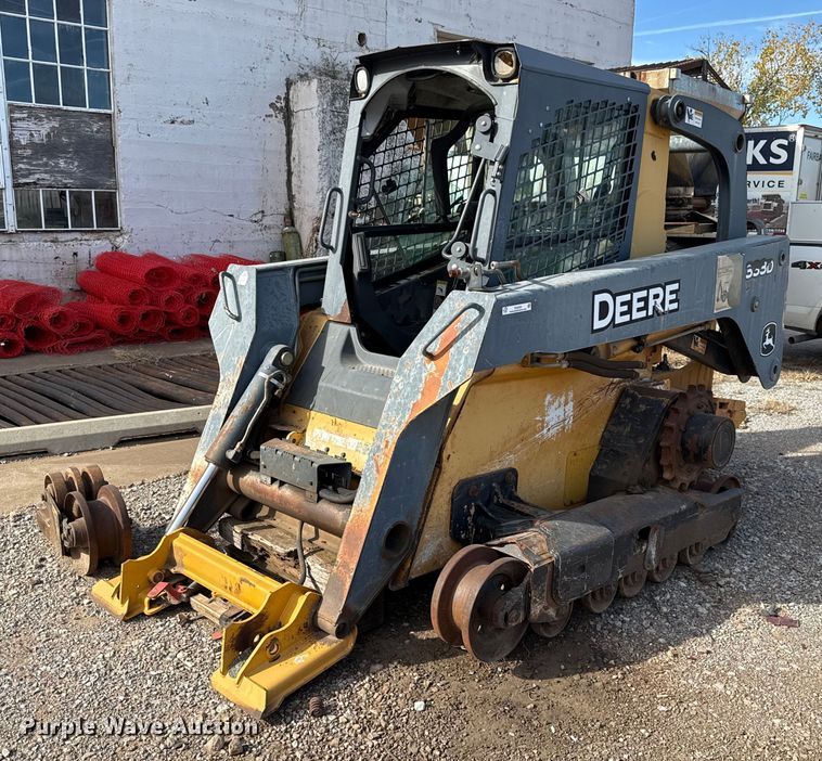 2011 John Deere 333D tracked skid steer loader - EU5422