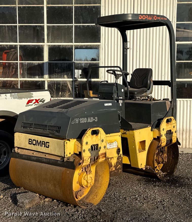 2004 Bomag BW 120 AD-3 double drum roller - EU5427