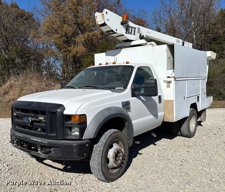2008 Ford F450 Super Duty bucket truck - EV3289