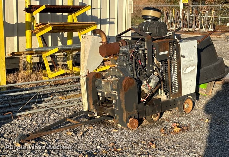 Dimas FS6600D walk behind concrete saw - EV3309