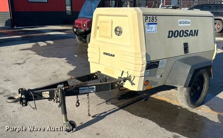 2017 Doosan P185 air compressor - FG1510