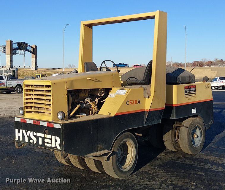 Hyster C530A pneumatic roller - FK0631