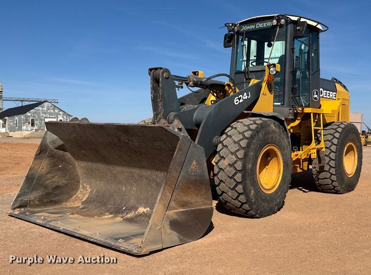 2007 John Deere 624J wheel loader - NA9847