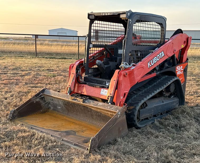 2020 Kubota SVL65-2 tracked skid steer loader - DU6503