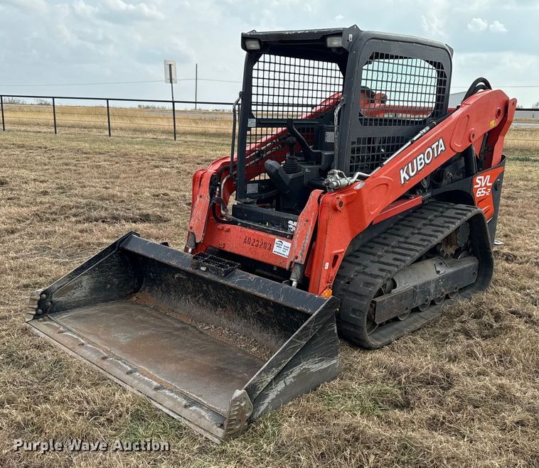 2020 Kubota SVL65-2 tracked skid steer loader - DU6505