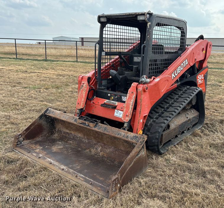 2020 Kubota SVL75-2 tracked skid steer loader - DU6509