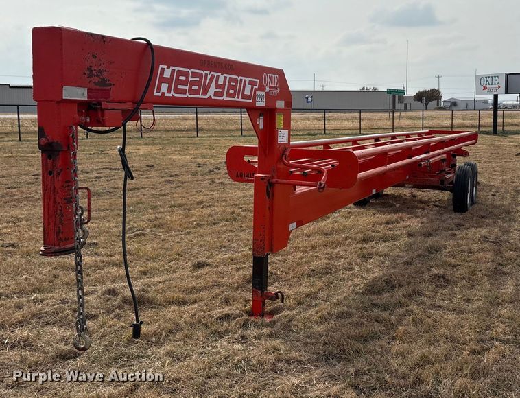 2018 Heavybilt hay bale trailer - DU6513