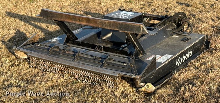 2023 Kubota SC6072 skid steer rotary mower - DU6526
