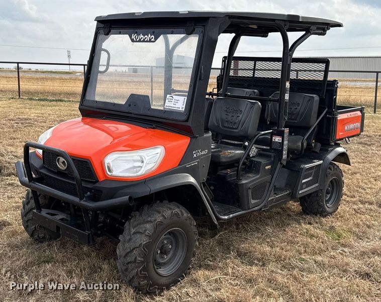 2018 Kubota RTV X1140 utility vehicle - DU6546