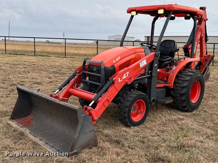 2021 Kubota L47 backhoe - DU6551