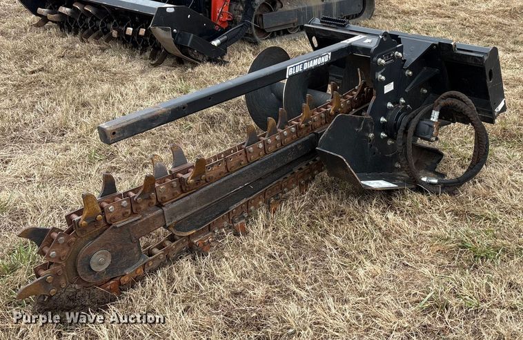 Blue Diamond 131265 skid steer trencher - DU6553