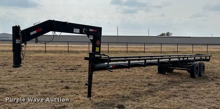 Burks Best Mfg GS40 hay bale trailer - DU6559