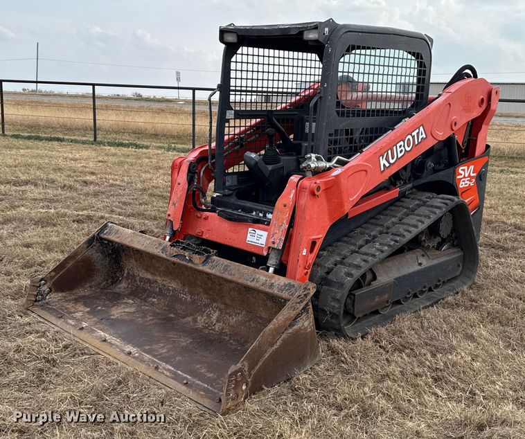 2020 Kubota SVL65-2 tracked skid steer loader - DU6564