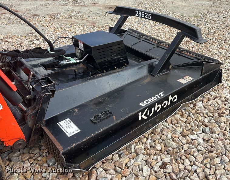 2022 Kubota Sc6072 skid steer rotary mower - EA7793