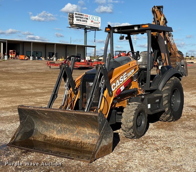 2022 Case 580N EP backhoe - EA7799