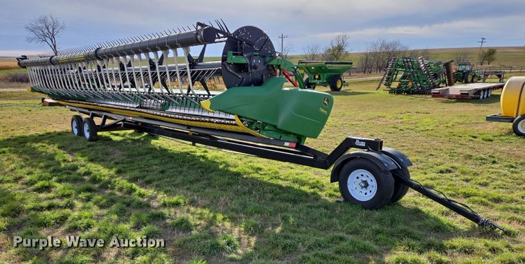 2019 John Deere 735FD HydraFlex flex draper head - DT4528