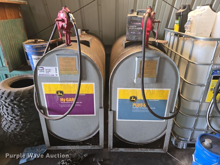 (2) Buffalo Tank Co oil tanks - DT4559