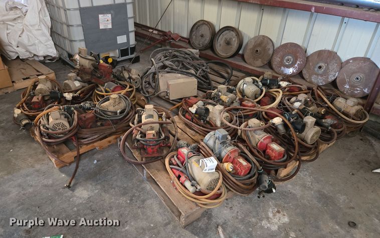 Approximately 18 Inject-O-Meter I70-75 irrigation pumps - DT4561