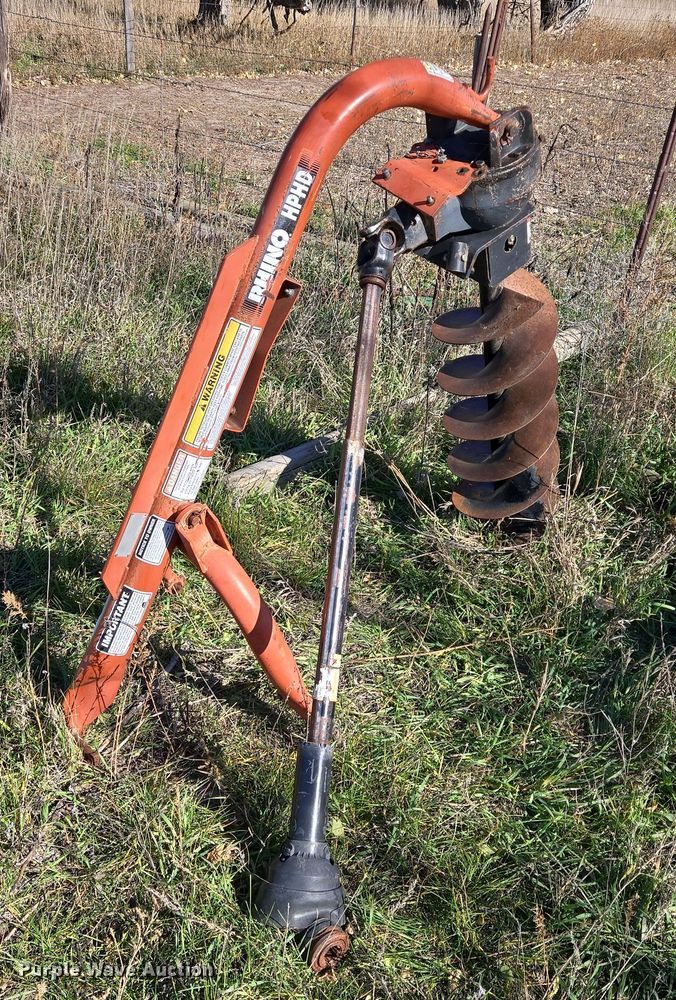 Rhino HPHD post hole auger - DT4562