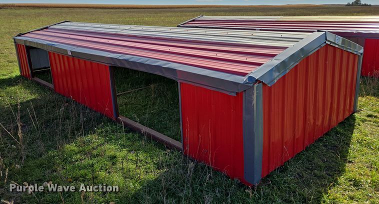 (2) Ashby Manufacturing calf shelters - DT4567