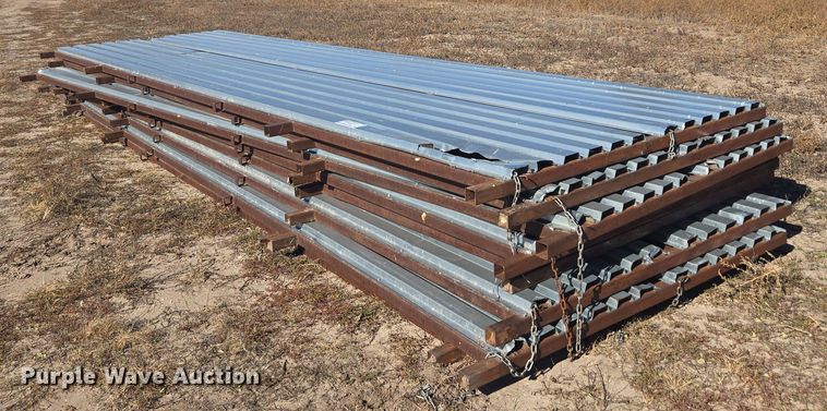 (8) wind break panels - DT4572