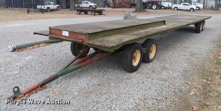Shop Built flatbed trailer - DT4585