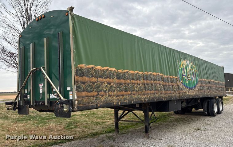 2019 Wade Services WHT45FT side curtain trailer - DT4592