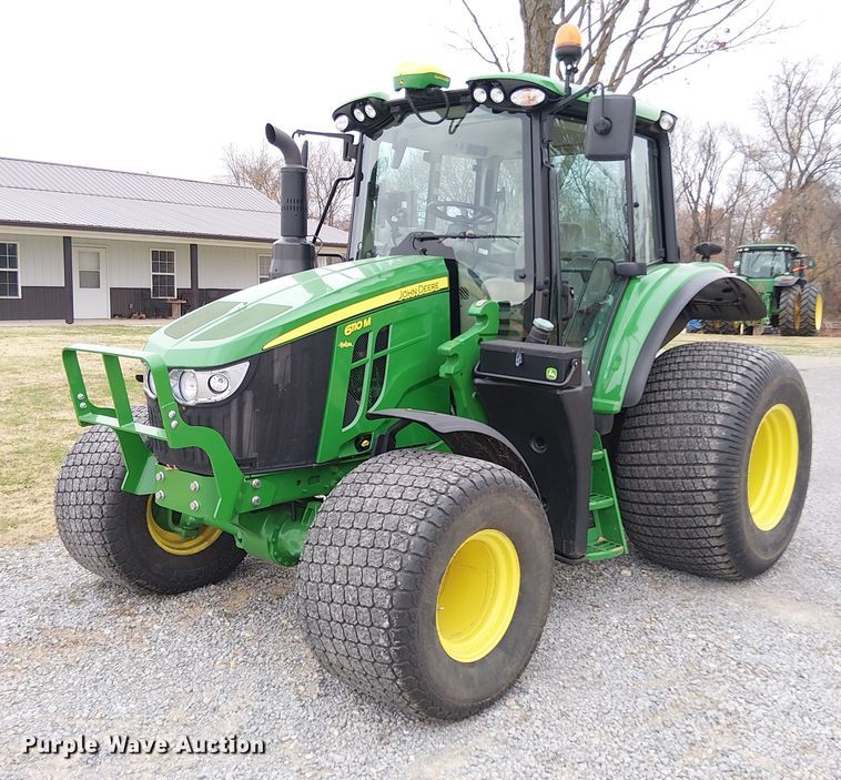2021 John Deere 6110M MFWD tractor - DT4595