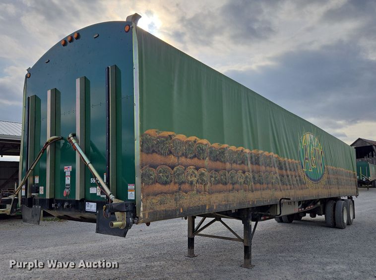 2019 Wade WHT45FT side curtain trailer - DT4607