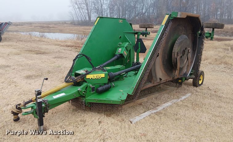 2018 John Deere HX15 batwing rotary mower - DT4634