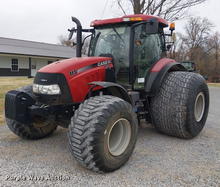 2014 Case IH Maxxum 115 MFWD tractor - DT4659