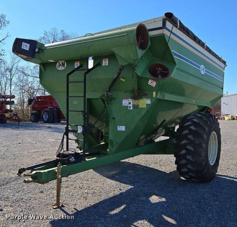 1997 J&M 750-16 grain cart - DT4730