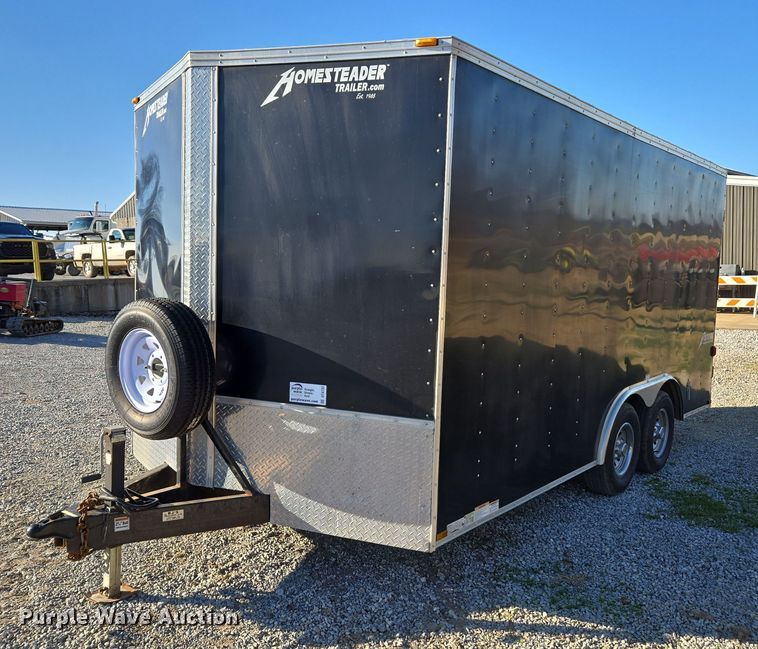 2015 Homesteader 816PT enclosed cargo trailer - DT4733