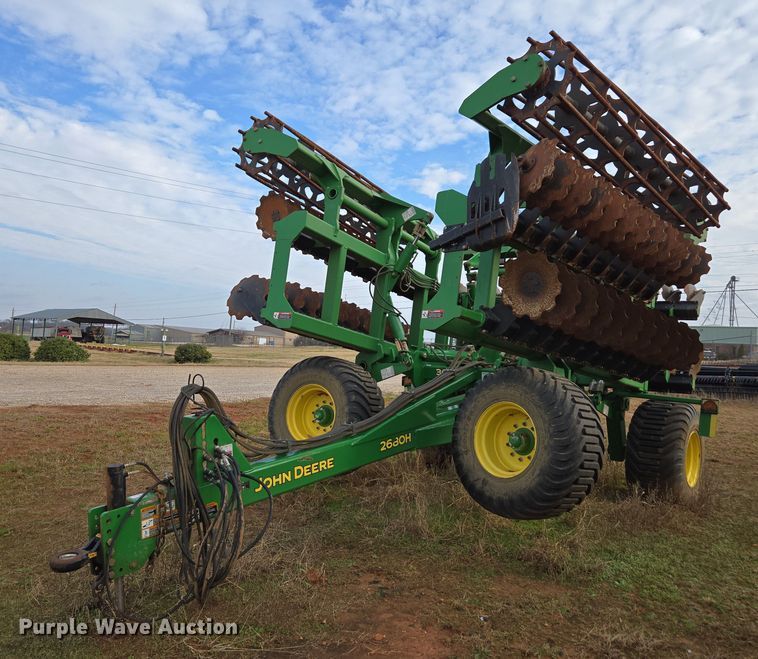 2019 John Deere 2680H disk - DU2571