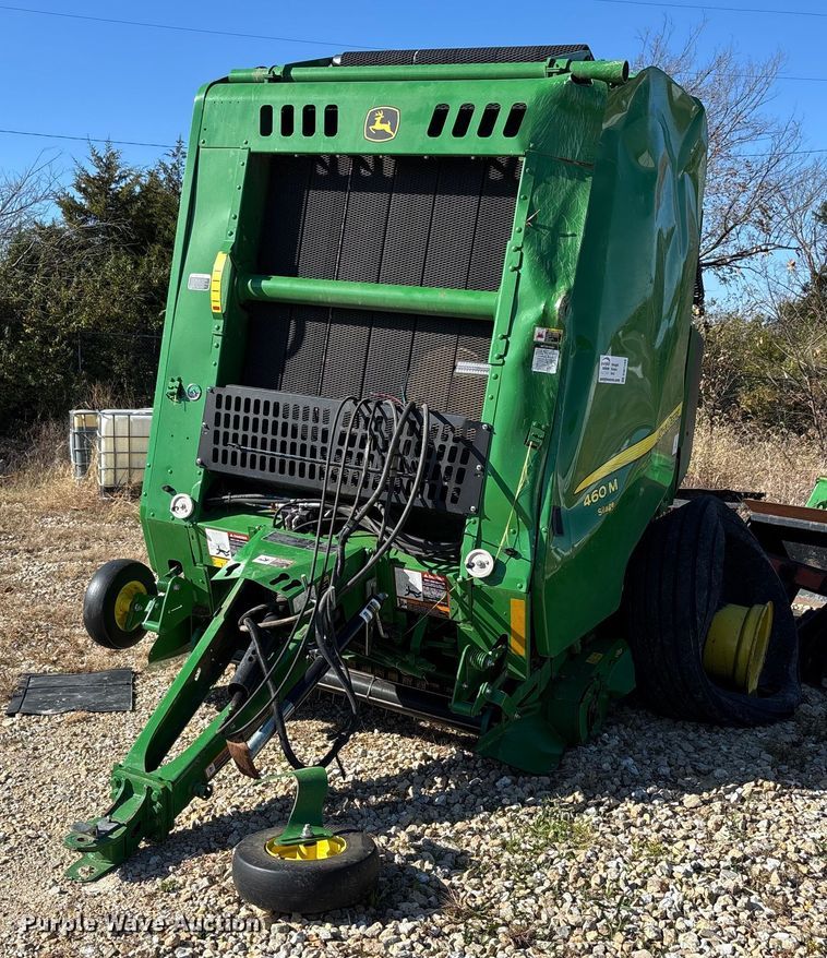 John Deere 460M Silage round baler - DW7280