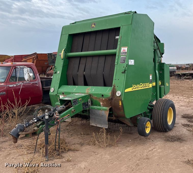 2004 John Deere 567 round baler - EF6196
