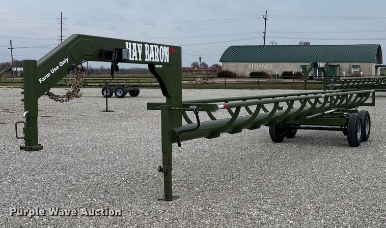 RBW Hay Baron HB36 hay bale trailer - EN5829